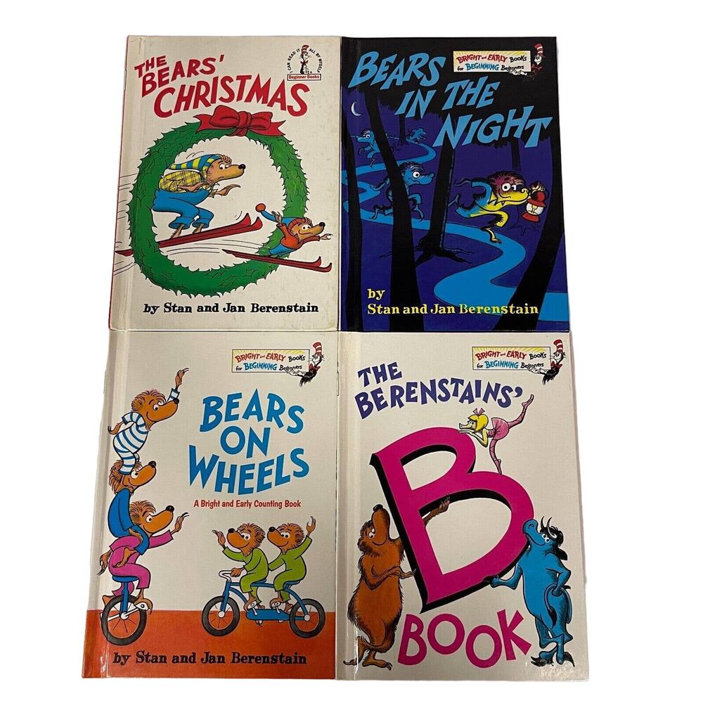 Lot of 4 Childrens Bright Early Books for Beginning Biginners